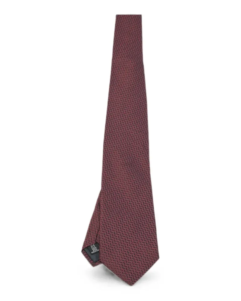 Gianfranco Ferré pointed-tip tie - Rot Rot