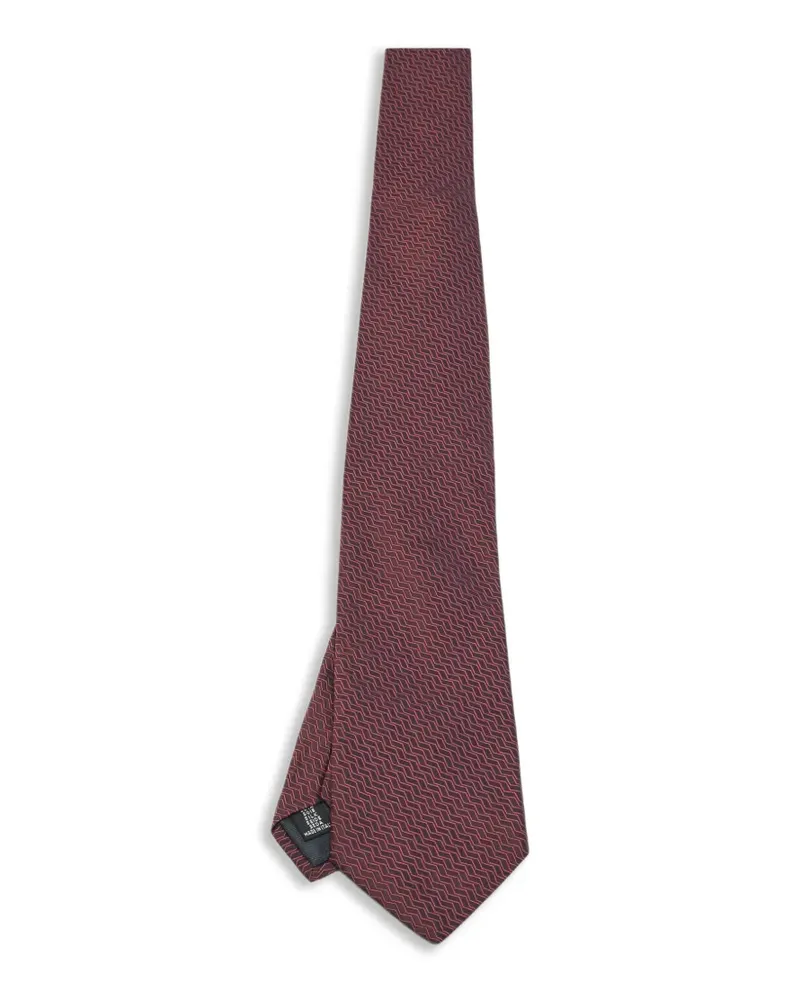 Gianfranco Ferré pointed-tip tie - Rot Rot