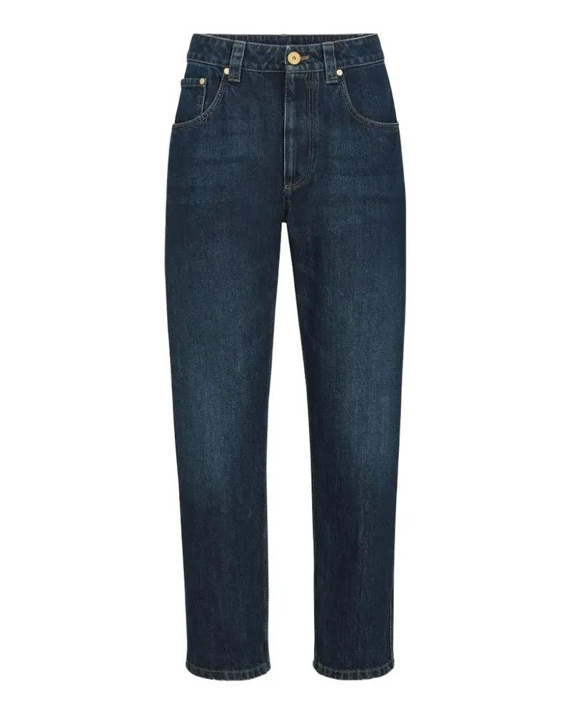 Brunello Cucinelli straight trousers - Blau Blau