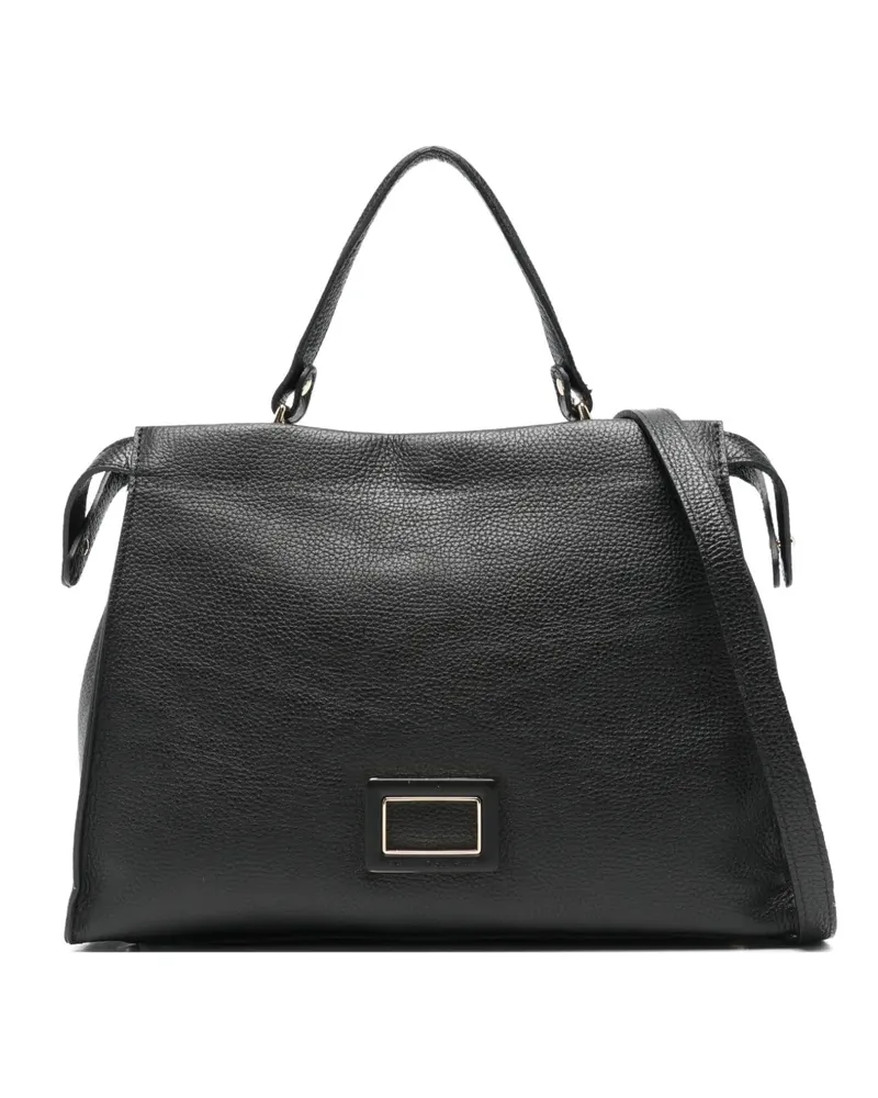 MARC ELLIS Adele-L-Do logo-detail Tote Bag - Schwarz Schwarz