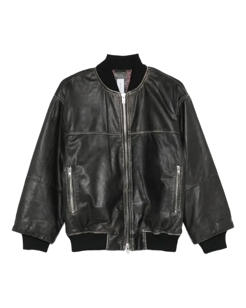 Bully leather jacket - Braun Braun