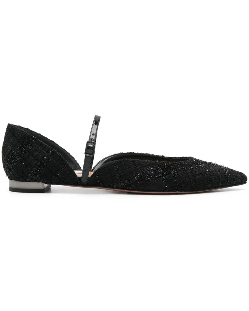 Aquazzura Bellezza Ballerinas - Schwarz Schwarz
