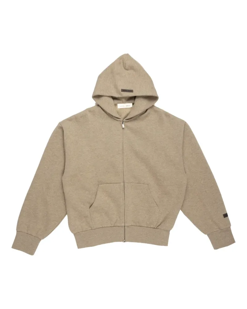 Fear of God Kapuzenjacke aus Fleece - Nude Nude