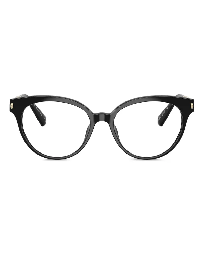 Michael Kors Istria Brille mit rundem Gestell - Schwarz Schwarz