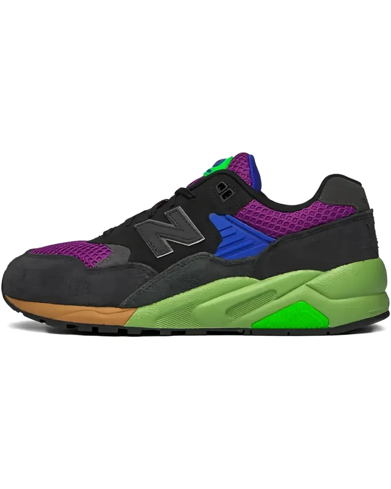 New Balance 580 "Phantom/Purple Punch/Green" Sneakers - Schwarz Schwarz