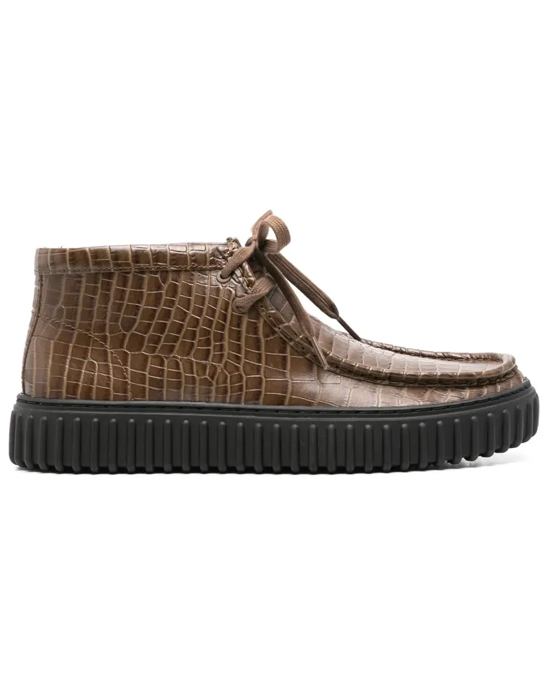 Clarks x Martine Rose Torhill Hi Stiefel - Braun Braun