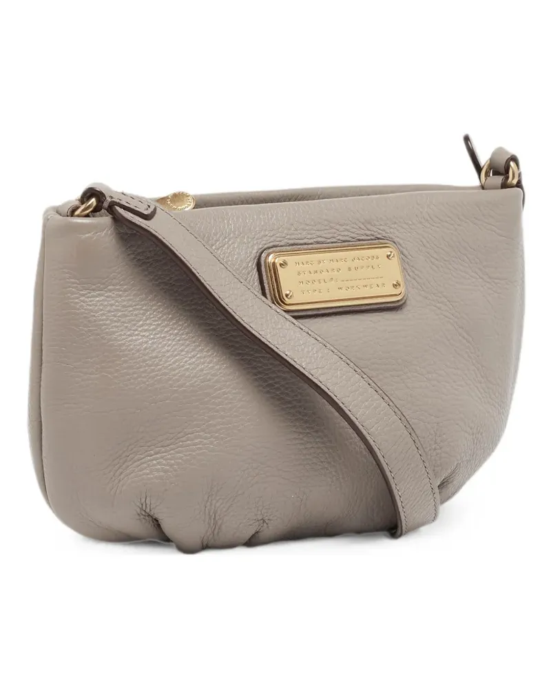 Marc Jacobs Classic Q Percy leather shoulder bag - Grau Grau
