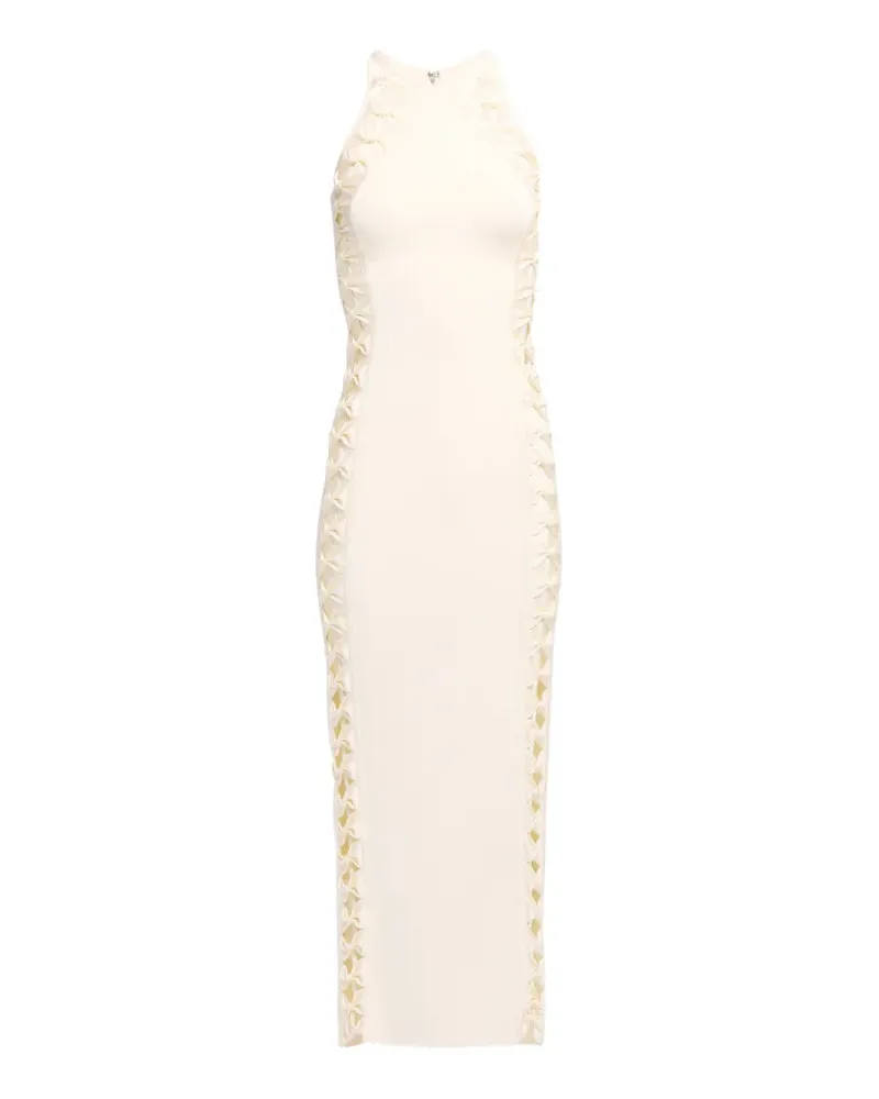 Elie Saab Maxikleid mit Schleifendetail - Nude Nude