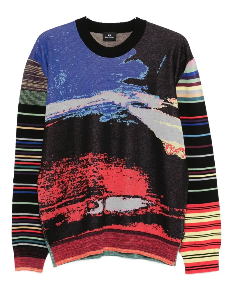 Paul Smith Gestreifter Pullover - Braun Braun