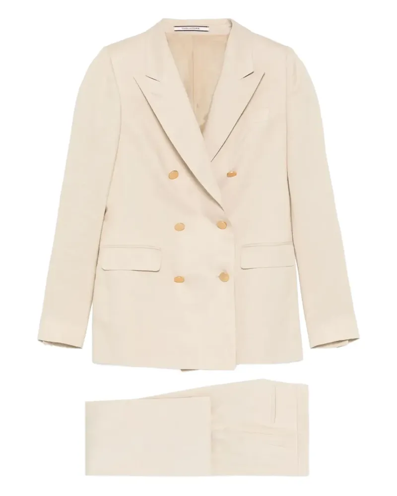 Tagliatore Doppelreihiger Anzug - Nude Nude