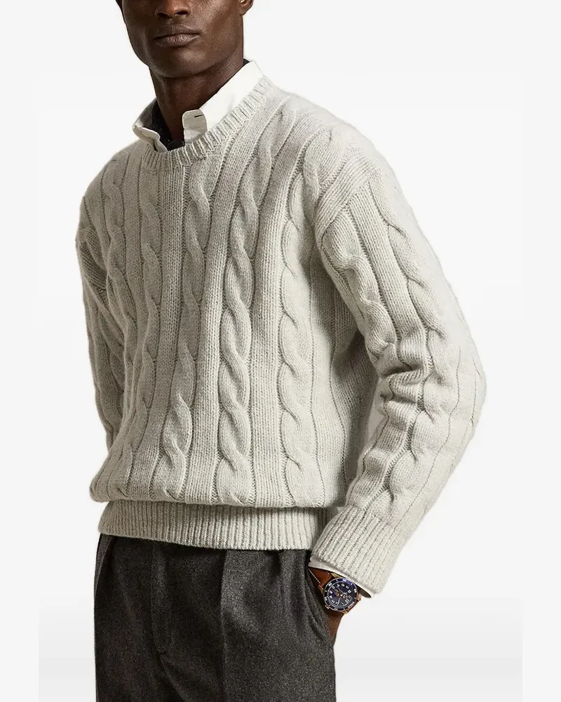 Ralph Lauren cable-knit sweater - Grau Grau