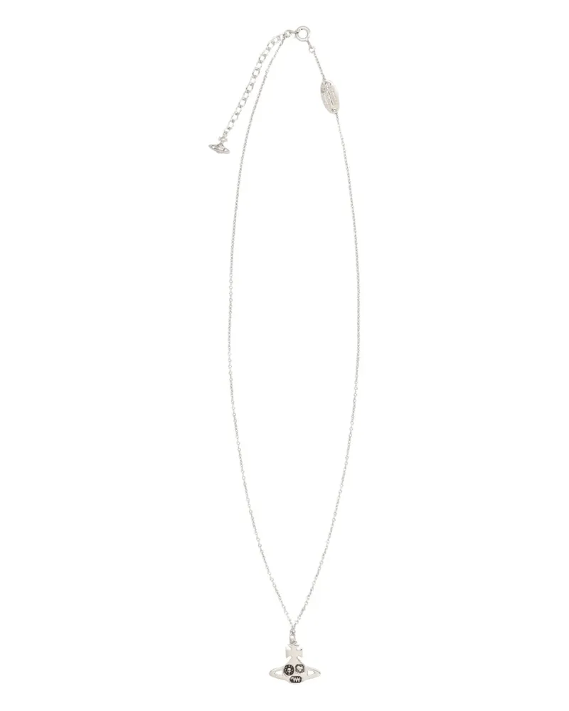 Vivienne Westwood Crispin Halskette mit Anhänger - Silber Silber