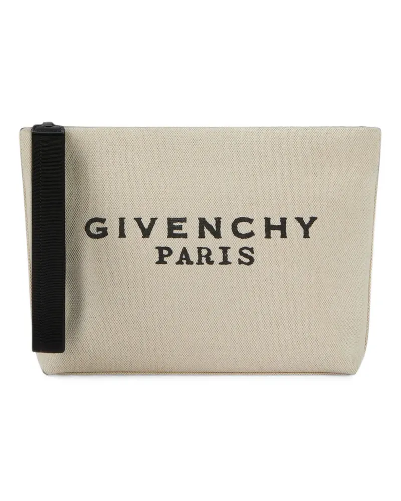 Givenchy Clutch aus Canvas - Nude Nude