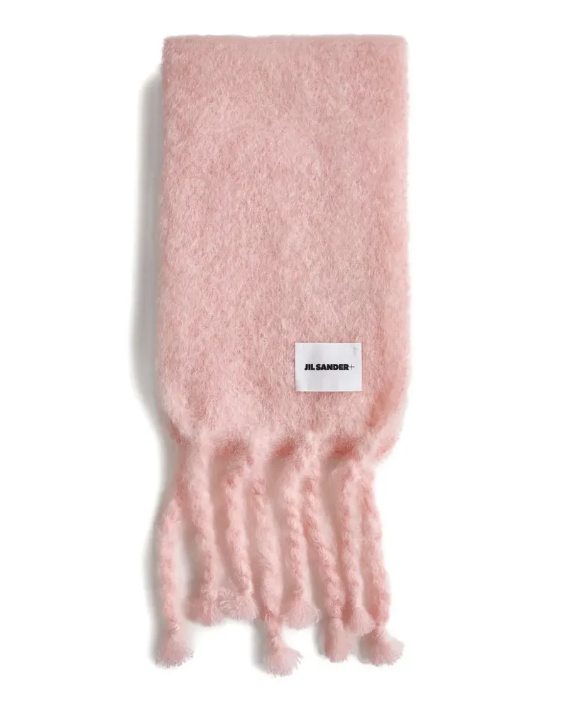 Jil Sander Schal aus Mohairgemisch - Rosa Rosa