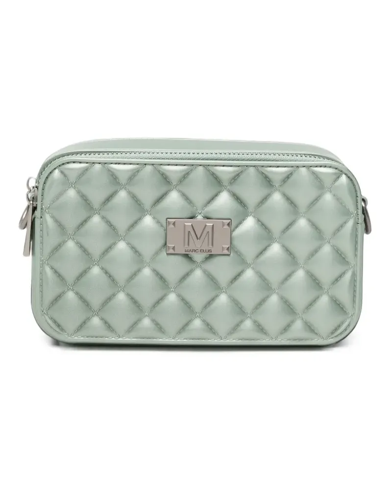 MARC ELLIS Flatmolly quilted shoulder bag - Grün Grün