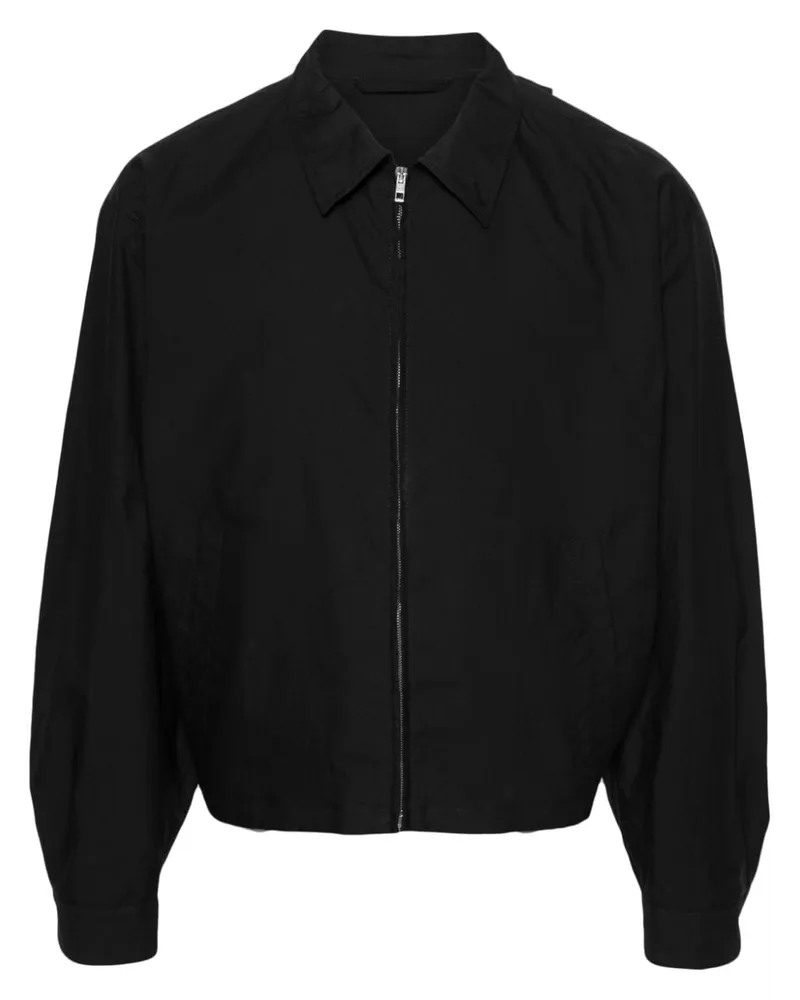 Christophe Lemaire Jacke mit Reißverschluss - Schwarz Schwarz