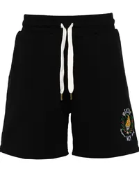 Casablanca Paris Casa Way Joggingshorts aus Bio-Baumwolle Schwarz