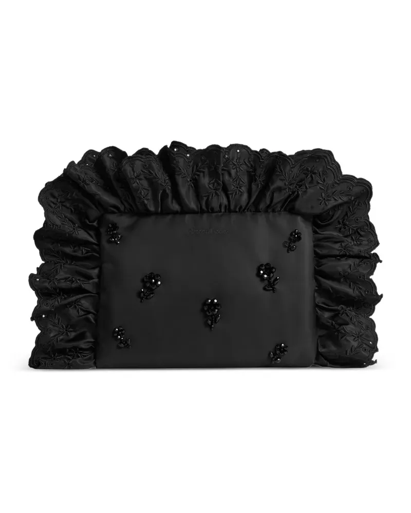 Simone Rocha pillowcase-design clutch bag - Schwarz Schwarz