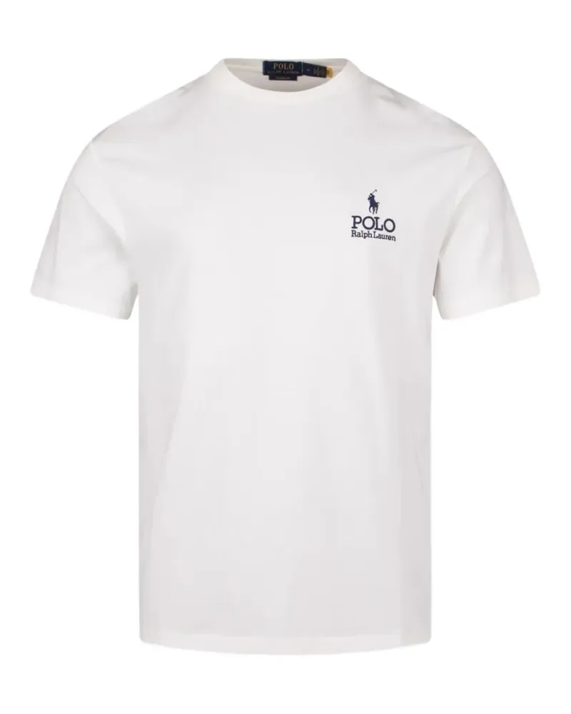 Ralph Lauren T-Shirt mit rundem Ausschnitt - Weiß Weiß