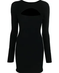 Dsquared2 Kleid mit Cut-Outs Schwarz