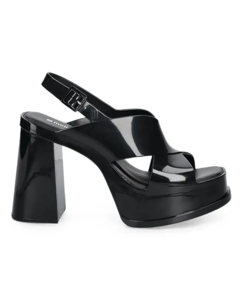 Melissa Dance platform crossover-strap pumps - Schwarz Schwarz
