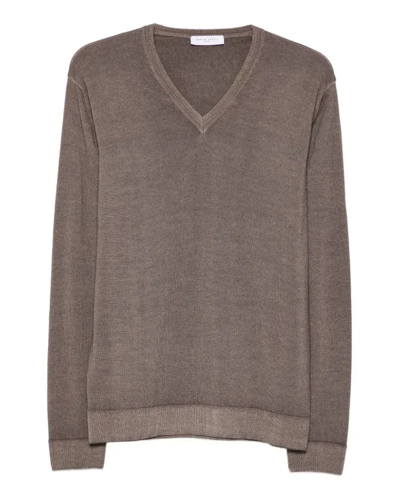Daniele Fiesoli Pullover mit V-Ausschnitt - Braun Braun