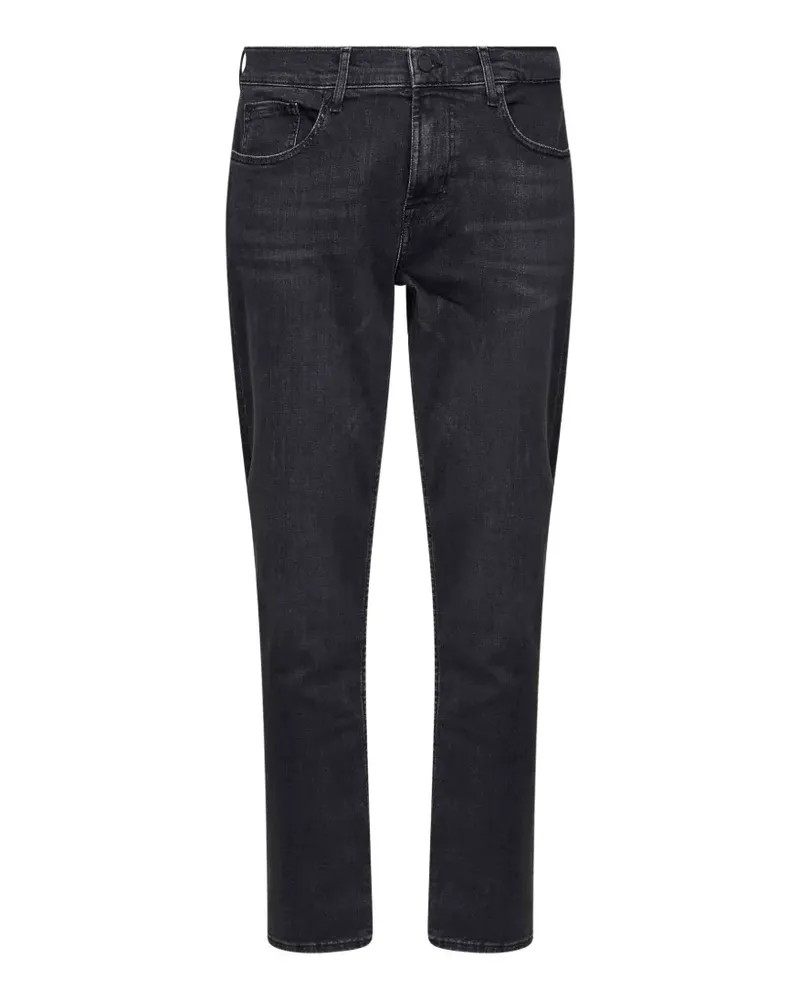 7 for all mankind faded slim-fit jeans - Grau Grau