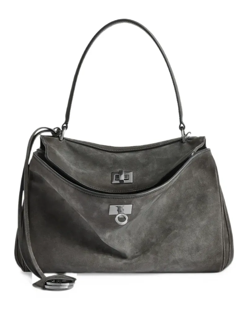 Balenciaga Rodeo Schultertasche - Grau Grau
