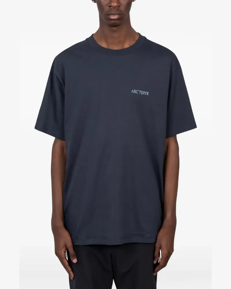 Arc'teryx Kragg logo-print T-shirt - Blau Blau