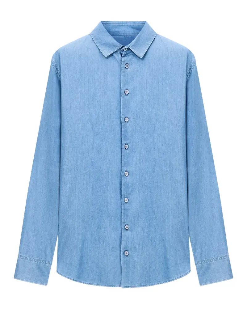 Giorgio Armani Klassisches Hemd - Blau Blau