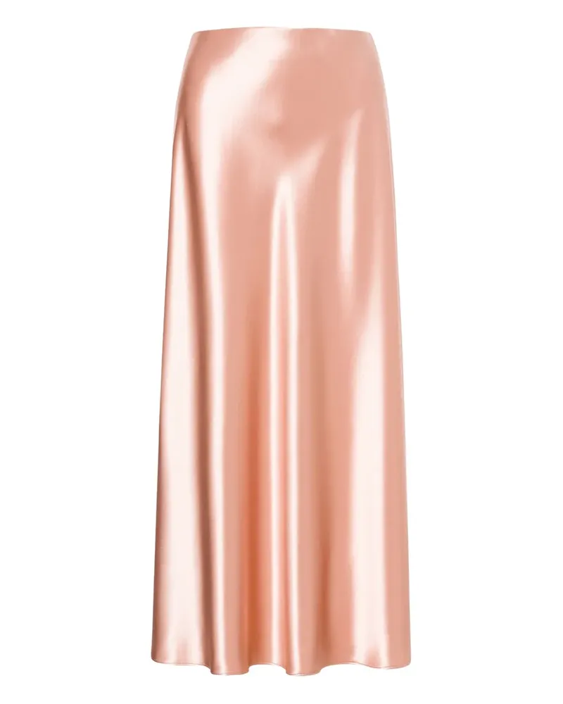 Alberta Ferretti Midirock aus Satin - Rosa Rosa