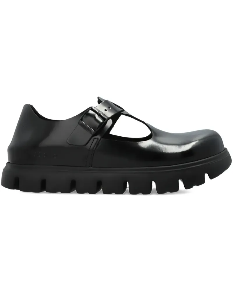 Birkenstock Paris Chunky buckle-strap loafers - Schwarz Schwarz