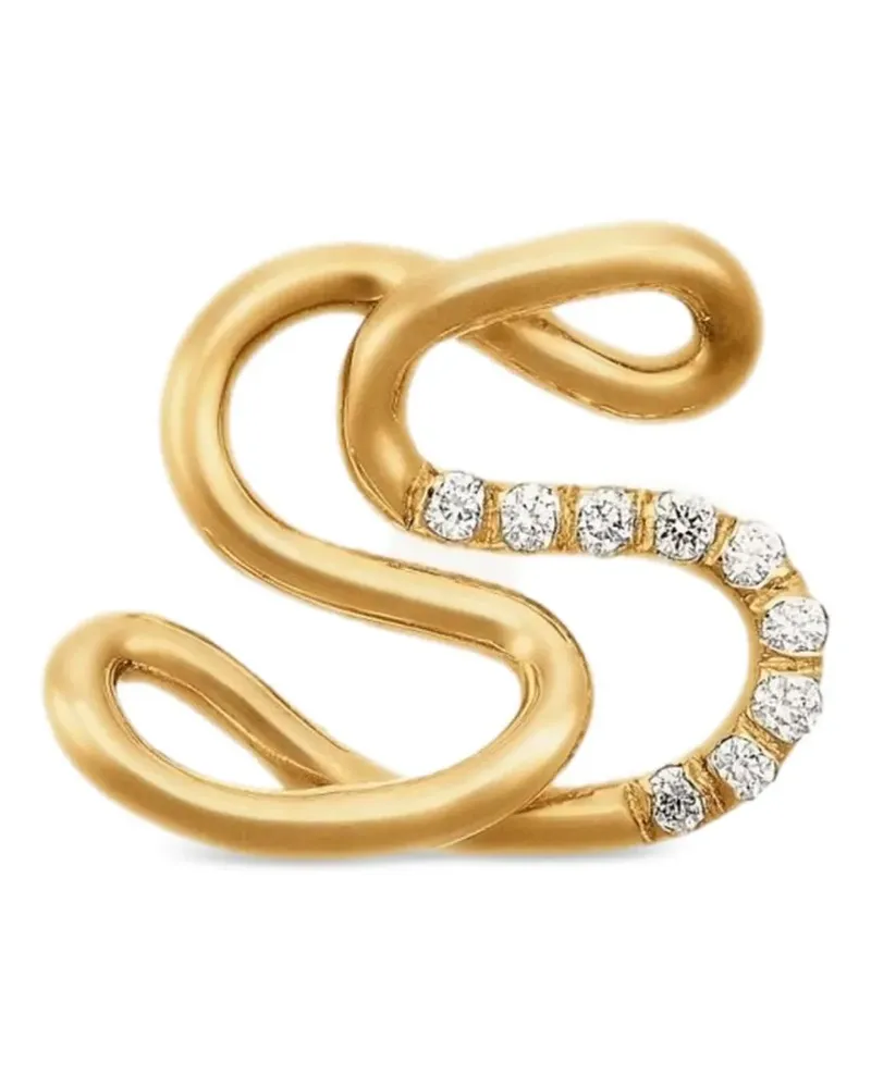 Charlotte Chesnais Halskette mit Diamanten - Gold Gold