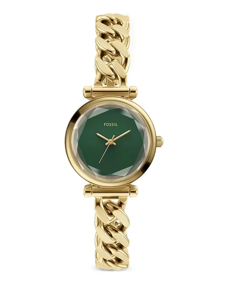 Fossil Carlie Armbanduhr 28mm - Grün Grün
