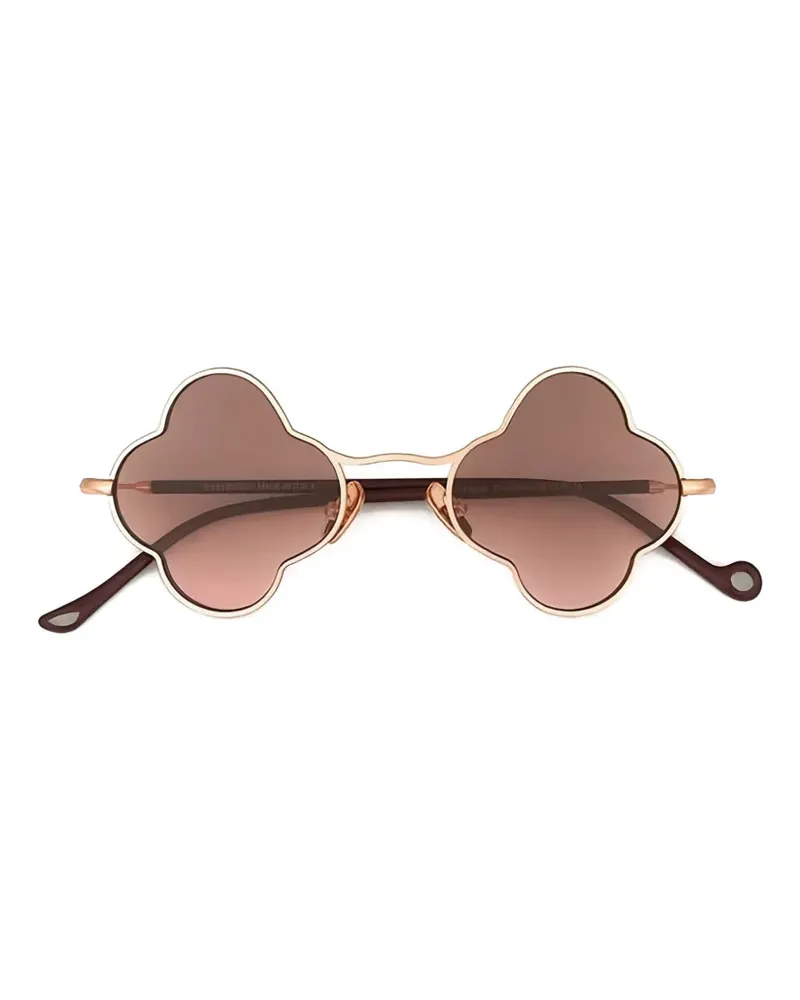 Eyepetizer Fiore geometric-frame sunglasses - Rot Rot