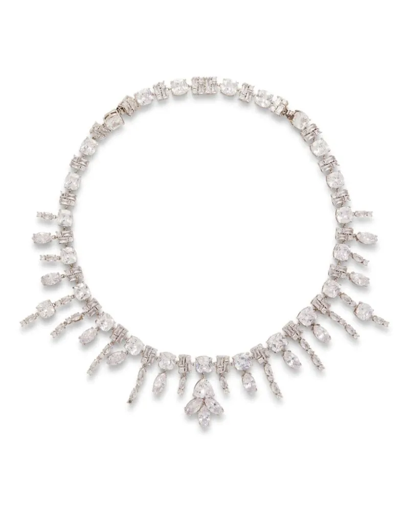 Paco Rabanne Halskette mit Strass - Silber Silber
