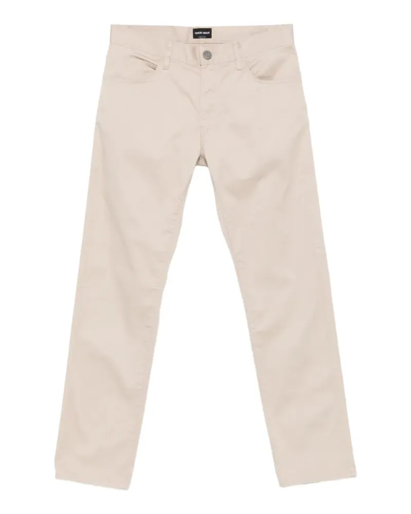 Giorgio Armani Hose mit geradem Bein - Nude Nude