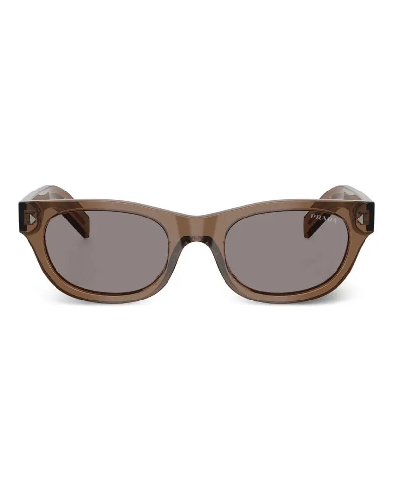 Prada rectangle frame sunglasses - Braun Braun