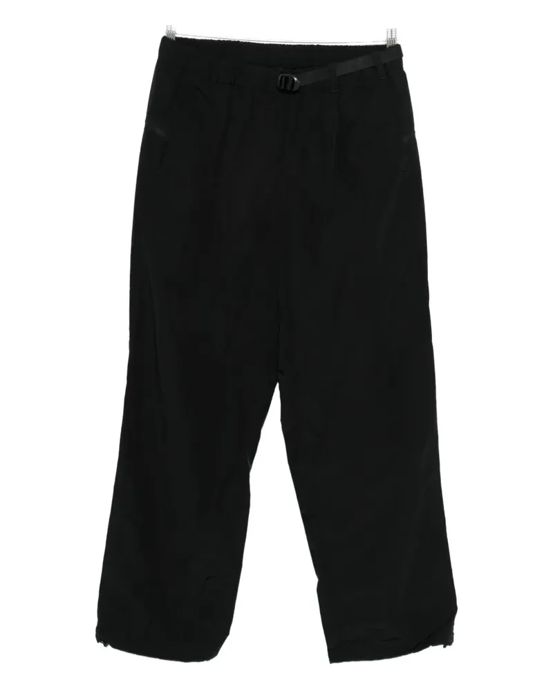 Goldwin belted straight-leg trousers - Schwarz Schwarz