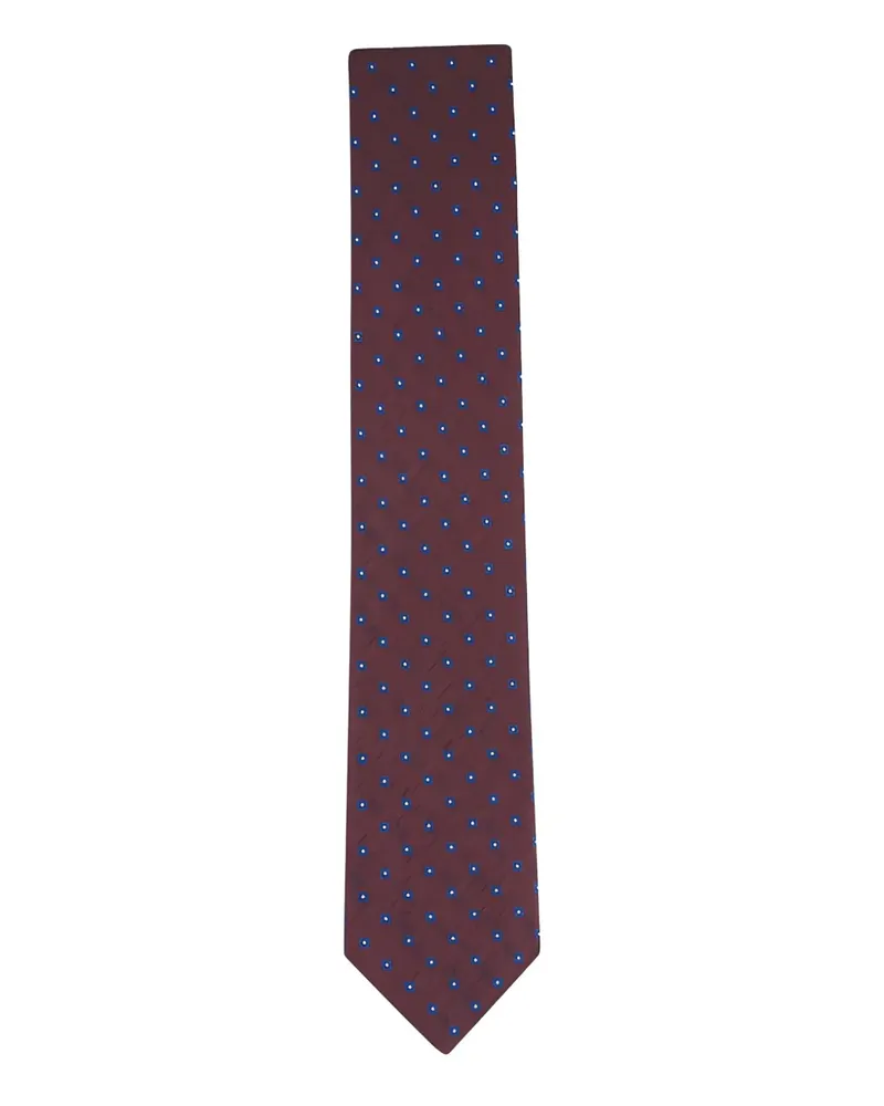 Canali dotted tie - Braun Braun