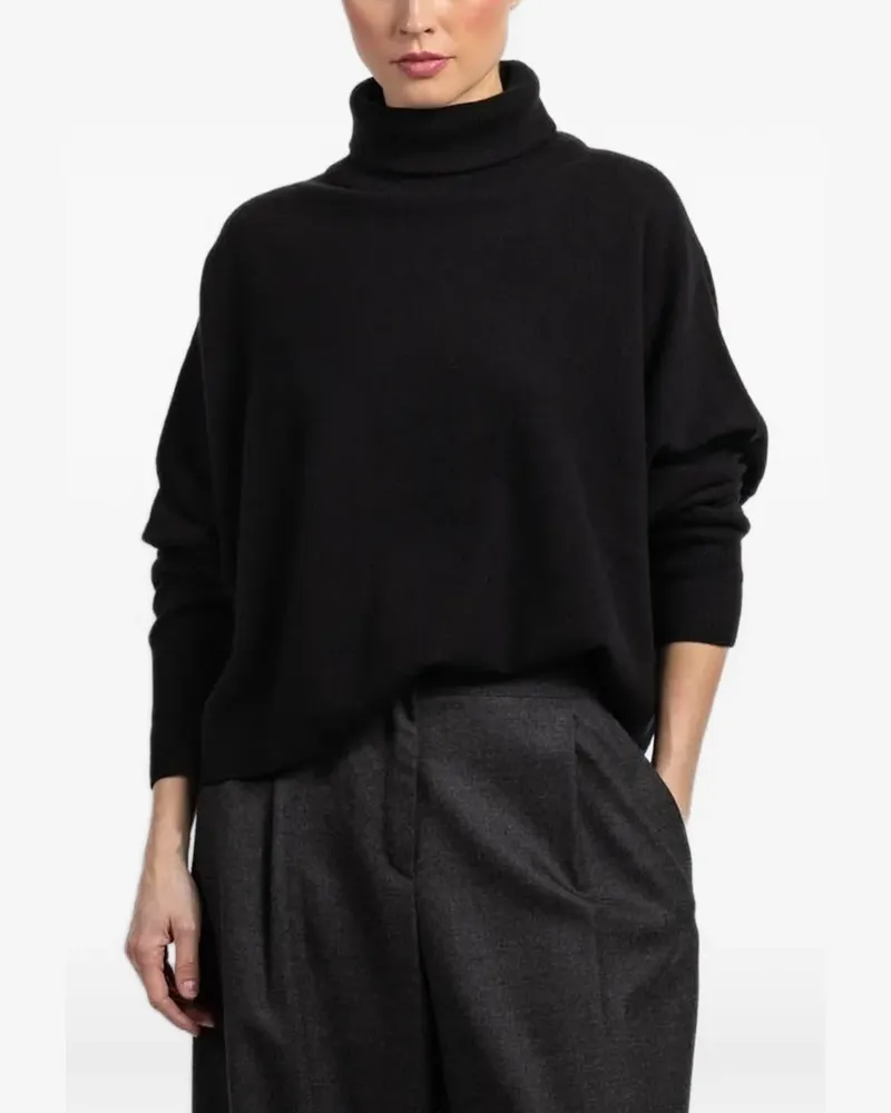 Dušan Iconic roll-neck sweater - Schwarz Schwarz