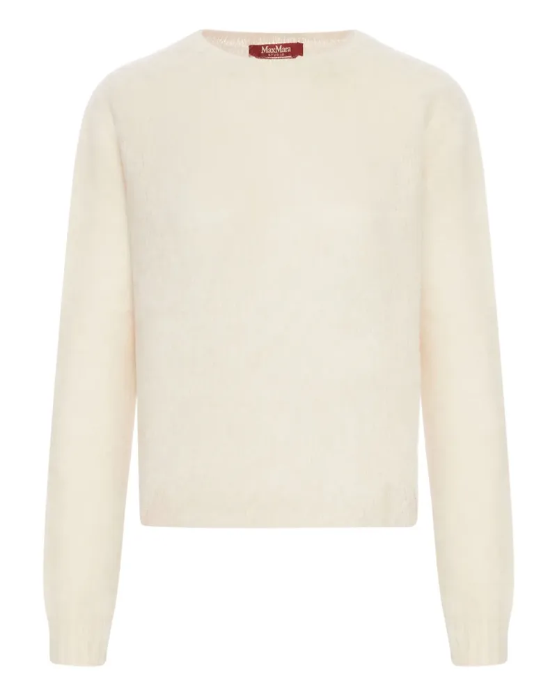 Max Mara Pullover mit Rundhalsausschnitt - Nude Nude