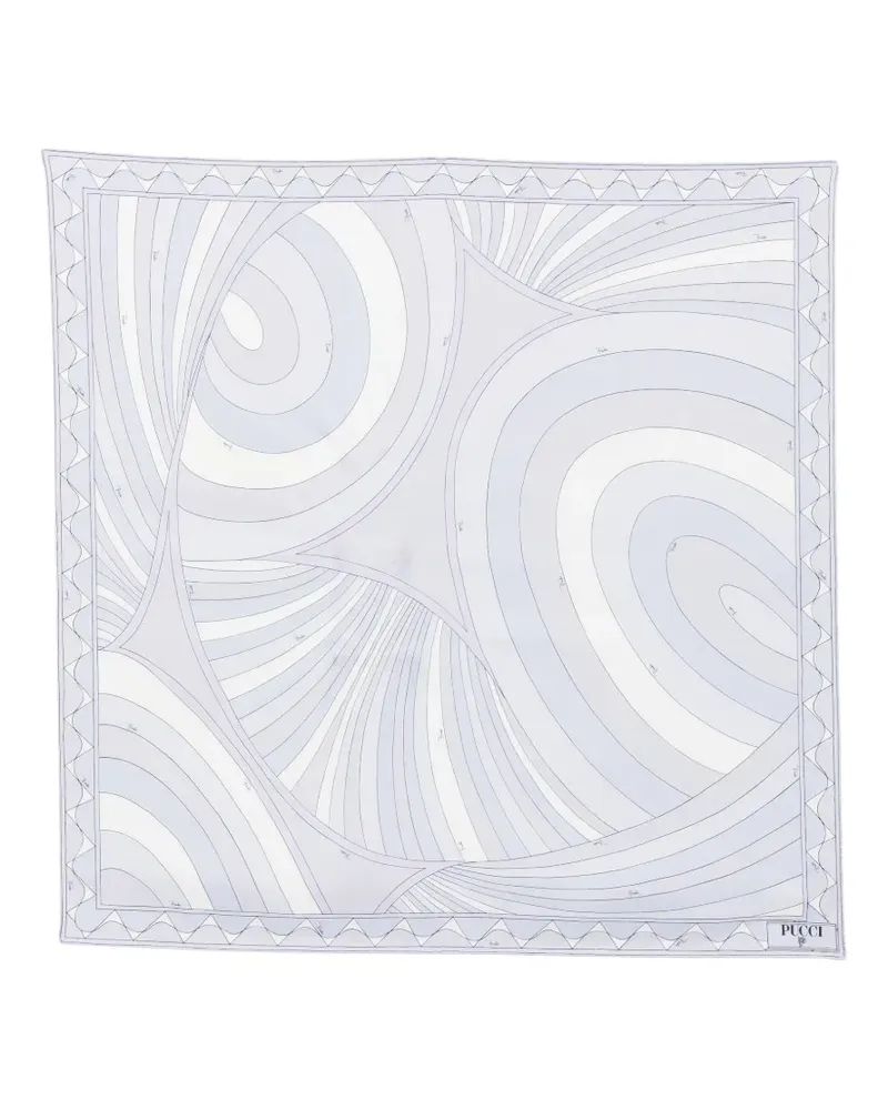 Emilio Pucci Schal mit Iride-Print - Violett Violett