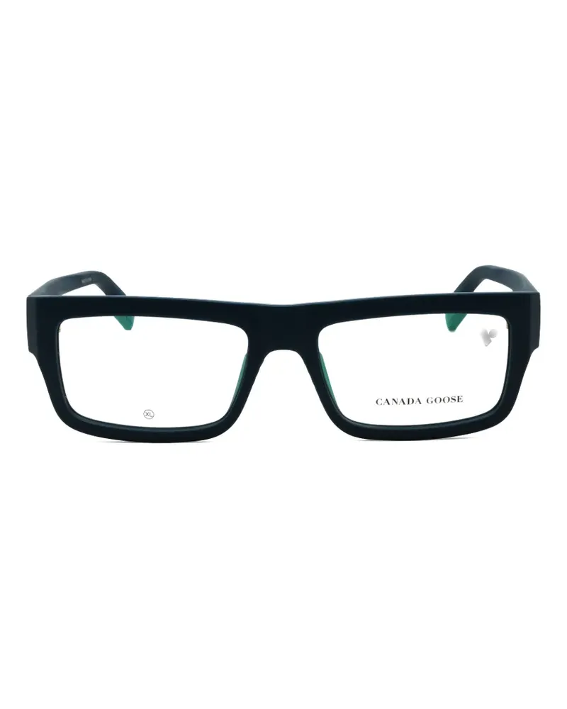 Canada Goose GC25615 rectangle-frame glasses - Blau Blau