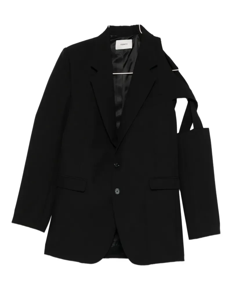 COPERNI cut-out blazer - Schwarz Schwarz
