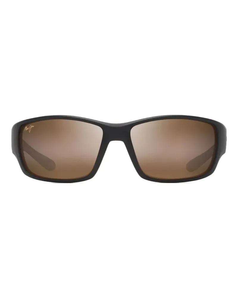 Maui Jim Local Kine rectangle-frame sunglasses - Schwarz Schwarz