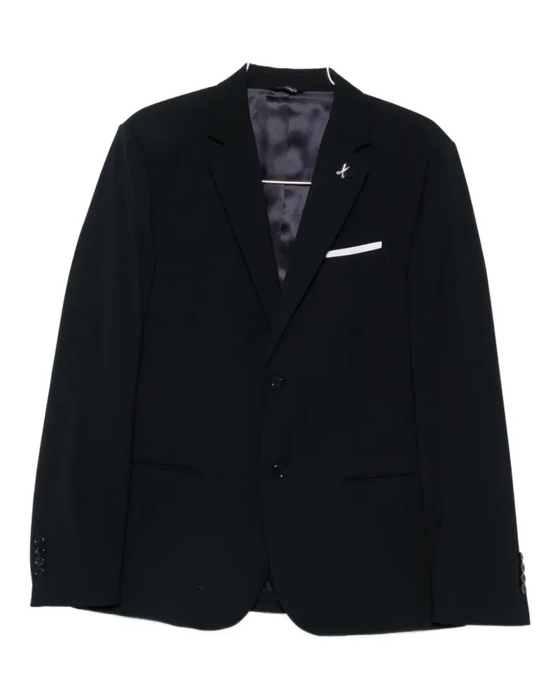 Daniele Alessandrini single-breasted suit - Blau Blau
