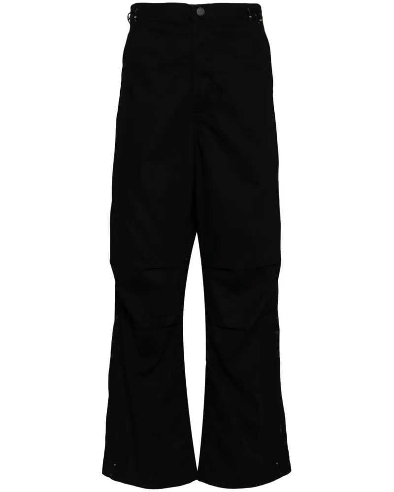 maharishi Tour Dragon Map Straight-Leg-Hose Schwarz