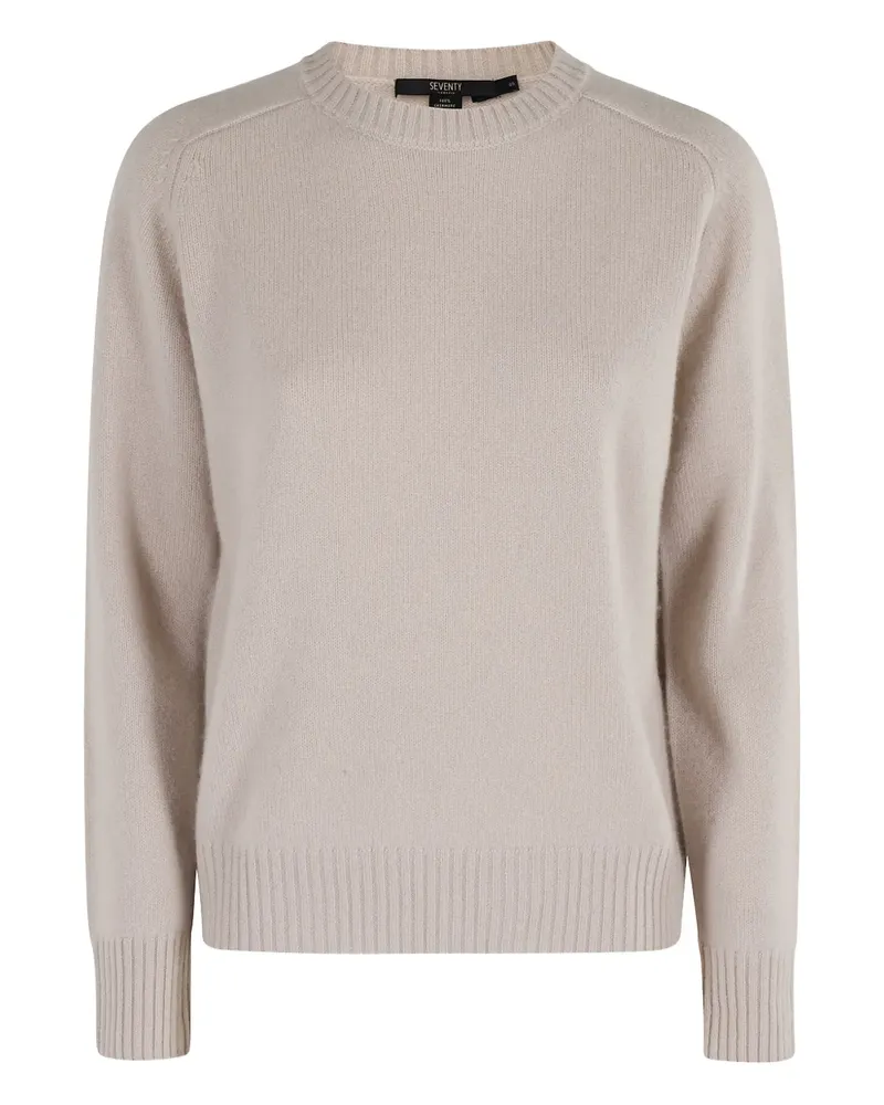 Seventy Pullover mit rundem Ausschnitt - Nude Nude