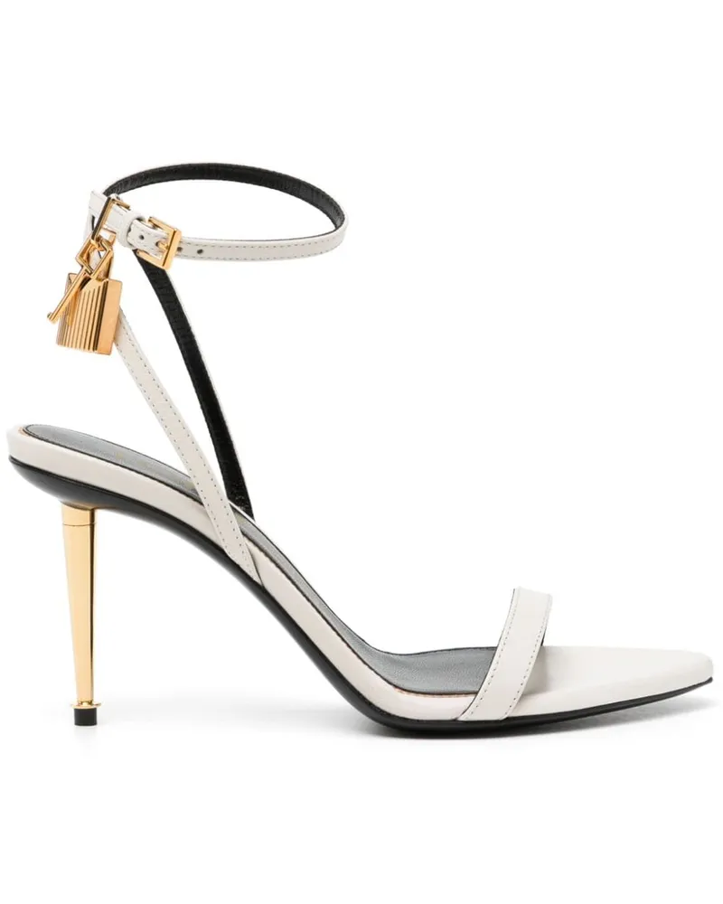 Tom Ford Sandalen 85mm - Weiß Weiß